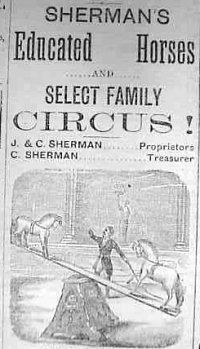 Newspaper Advertisment, Sept. 10, 1881