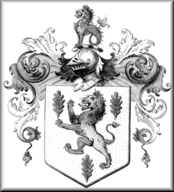 One Sherman Coat of Arms. Click to Enlarge.