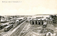 Greenport train station and ferry