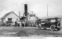 Dock, Port Jefferson, 1922
