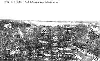 Later view of Port Jefferson from the hill
