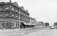 State Street from Fargo Hotel 1956