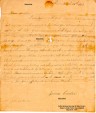 Letter from James to John Carter, Jun.