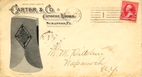 An envelope mailed in 1894 from Scranton. Click to enlarge.