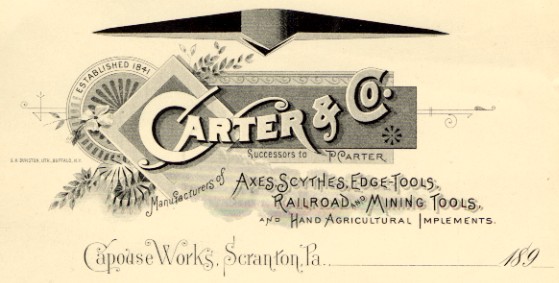 Carter & Company Letterhead for 189_