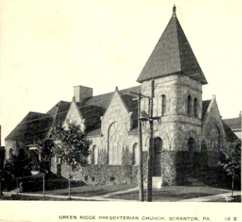 Green Ridge Presbyterian Church. Click for picture as it is now.